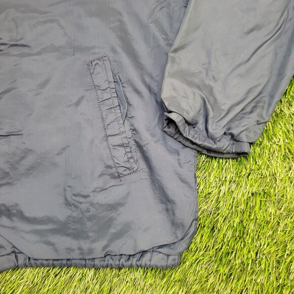 Vintage 80s Champion Coach Jacket Large 23x28 Baggy Wisconsin - Picture 10 of 13